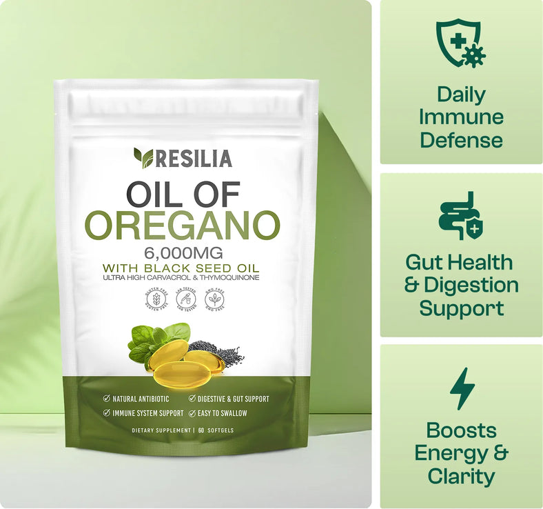 Maneford Oil Of Oregano Softgels front view